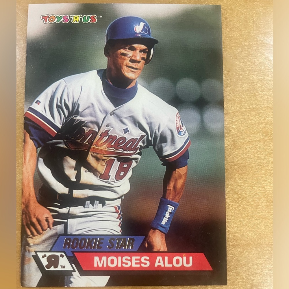 * Rookie Card* 1993 Stadium Club Moises Alou #96